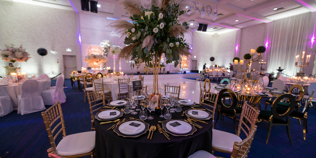 Elegant chair and table setup at Edessa